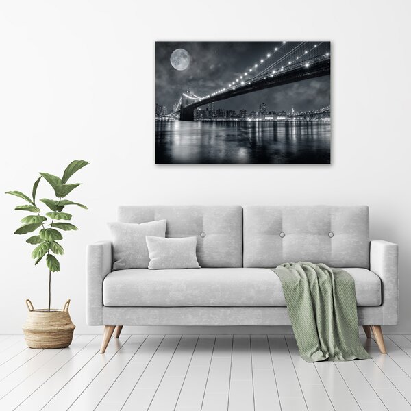 Tablou pe pânză canvas Podul Brooklyn