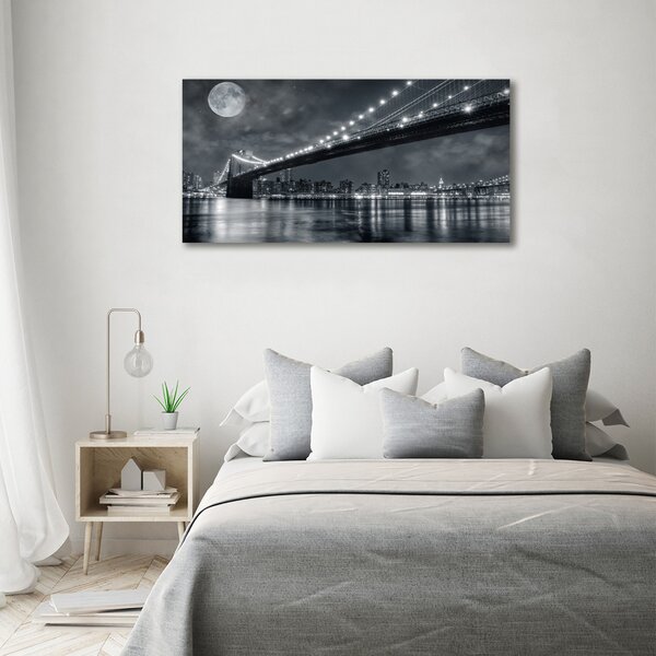 Tablou pe pânză canvas Podul Brooklyn