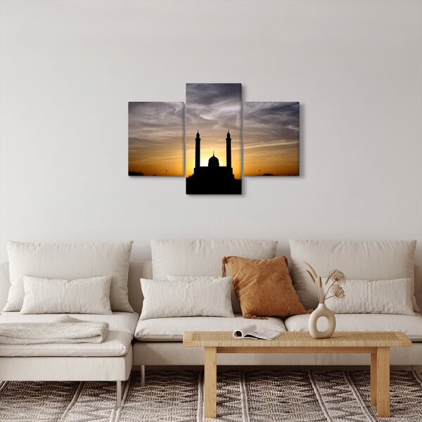 Tablou cu obiect istoric (90x60 cm)