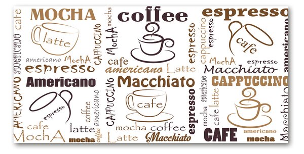 Tablou din Sticlă Timp de cafea