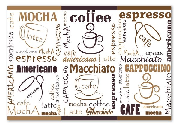 Tablou din Sticlă Timp de cafea