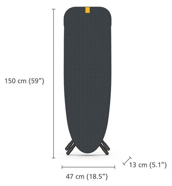 Masă de călcat 135x45 cm Glide Max Plus – Joseph Joseph