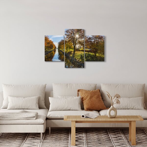 Tablou cu canal de apă (90x60 cm)