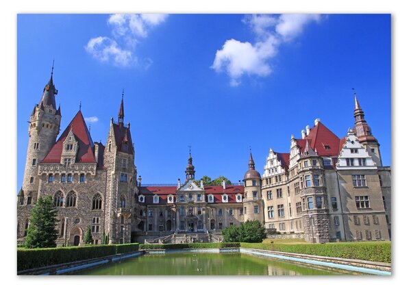 Tablou Printat Pe Sticlă Polonia Castelul Moszna