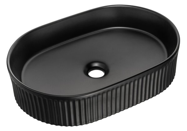 Comad Beyond lavoar 48x32.5 cm ovale de blat negru mat BEYOND 5 BLACK ( E-6564 )