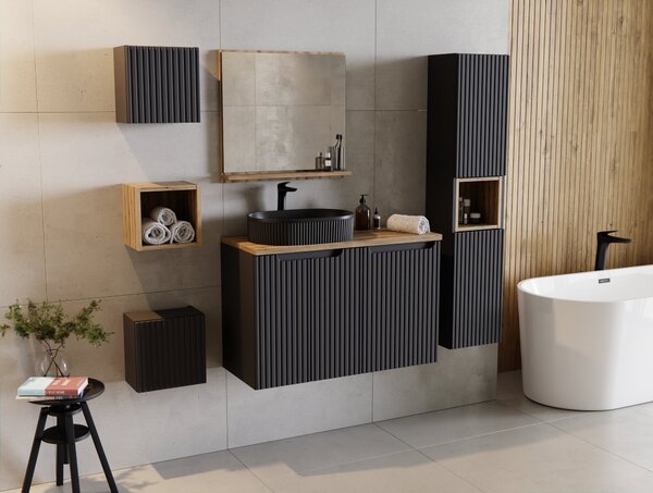 Comad Beyond lavoar 48x32.5 cm ovale de blat negru mat BEYOND 5 BLACK ( E-6564 )