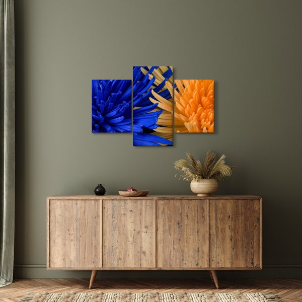 Tablou detailat cu flori (90x60 cm)