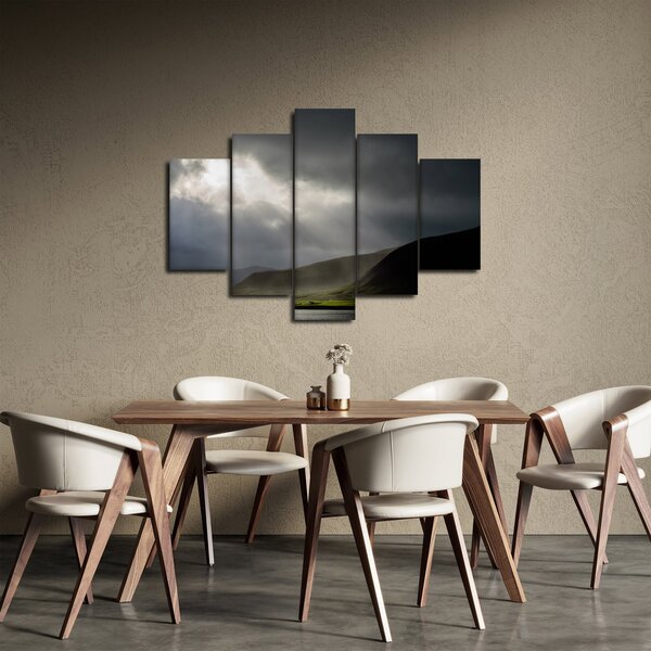 Tablou cu furtuna în apropiere (150x105 cm)