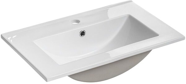 Comad lavoar 62x40 cm dreptunghiular mobilier alb luciu UM-2060RB DANCE 60