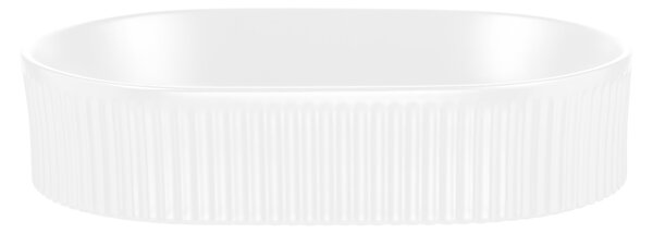 Comad Beyond lavoar 48x32.5 cm ovale de blat alb luciu BEYOND 5 WHITE ( E-6564 )