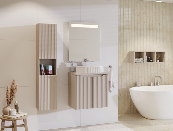 Comad Beyond lavoar 48x32.5 cm ovale de blat alb luciu BEYOND 5 WHITE ( E-6564 )