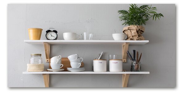 Tablou Printat Pe Sticlă Decoratiuni pe raft