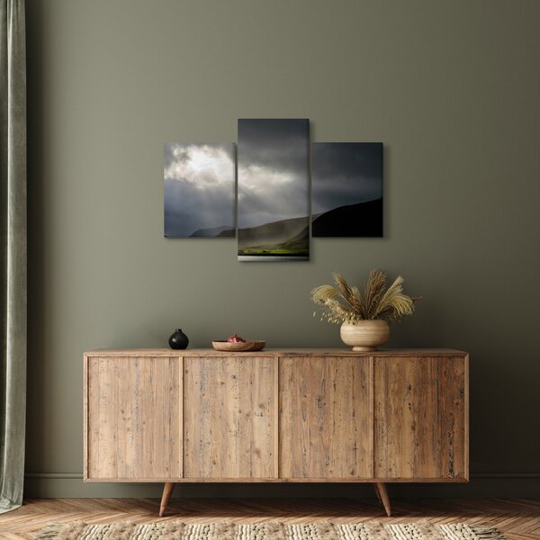 Tablou cu furtuna în apropiere (90x60 cm)