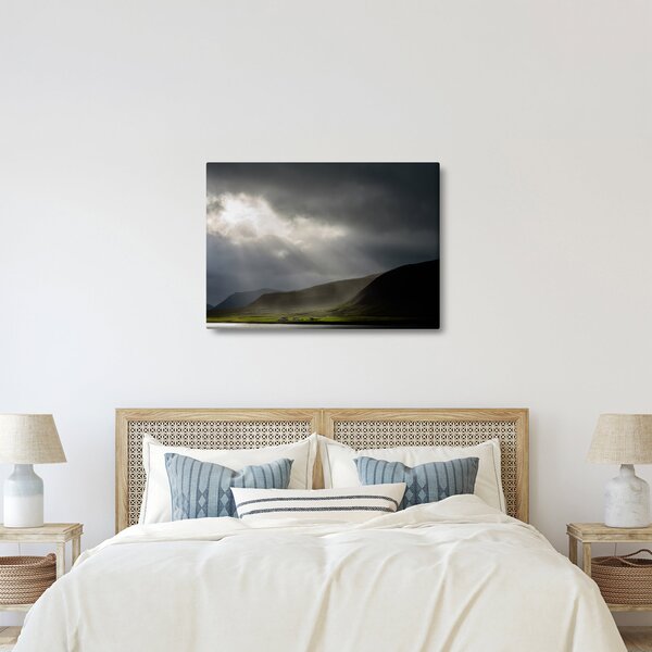 Tablou cu furtuna în apropiere (70x50 cm)