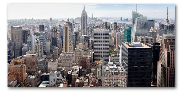 Tablou pe pe sticlă New York