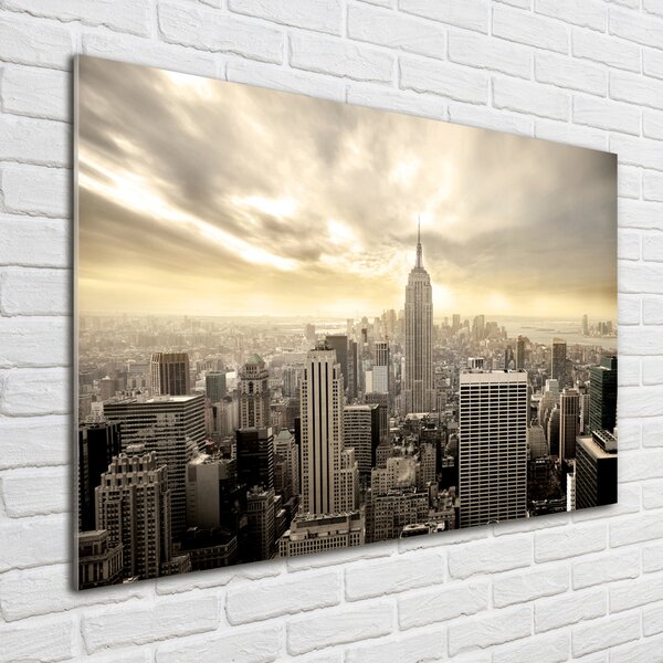 Tablou Printat Pe Sticlă Manhattan New York City