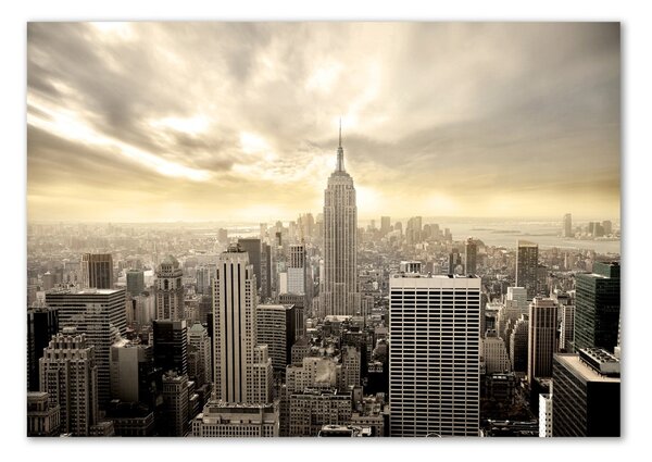 Tablou Printat Pe Sticlă Manhattan New York City