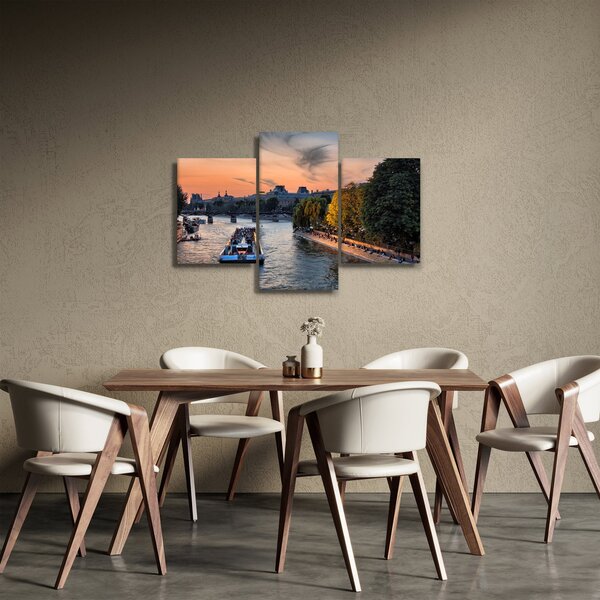 Tablou - gondole italiene (90x60 cm)