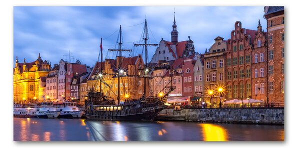 Fotografie imprimată pe sticlă Polonia Gdańsk