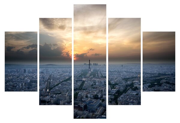 Tabloul - Paris din înâlțime (150x105 cm)