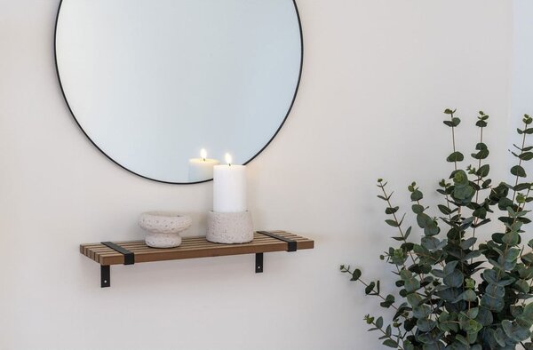 Raft în culoare naturală cu aspect de lemn de frasin 50 cm Luxor – House Nordic