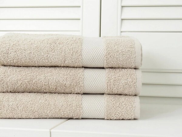 Prosop de mana pentru copii ADRIA 30x50 cm bej, 100% bumbac