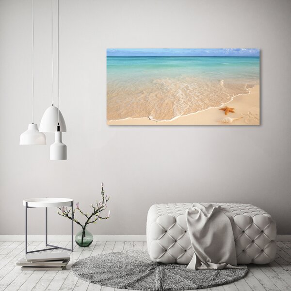Tablou canvas Starfish pe plajă