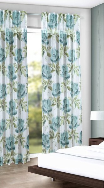 Draperie verde-albastră 135x245 cm – Sehlbach