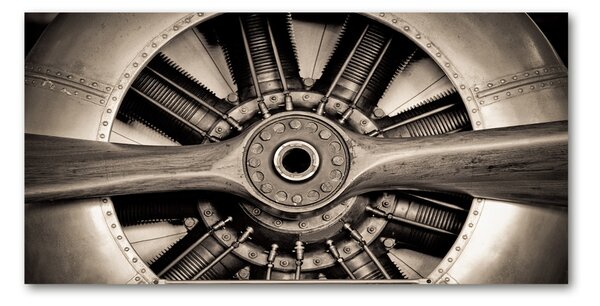 Imagine de sticlă motor de avion