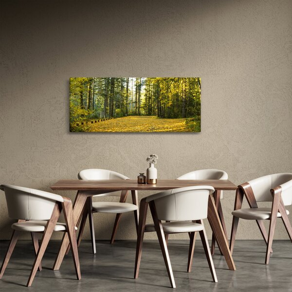 Tablou - pădurea toamna (120x50 cm)