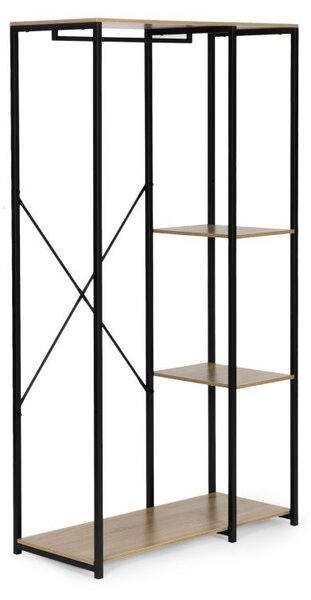 Cuier cu rafturi – 167 x 90 x 40 cm