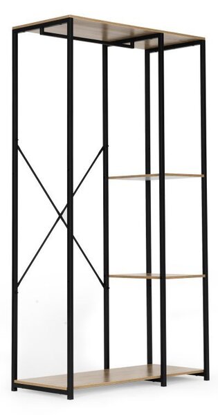 Cuier cu rafturi – 167 x 90 x 40 cm