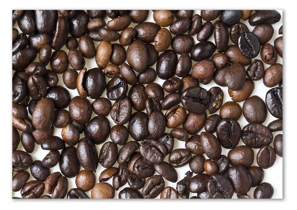Tablou sticlă Boabe de cafea
