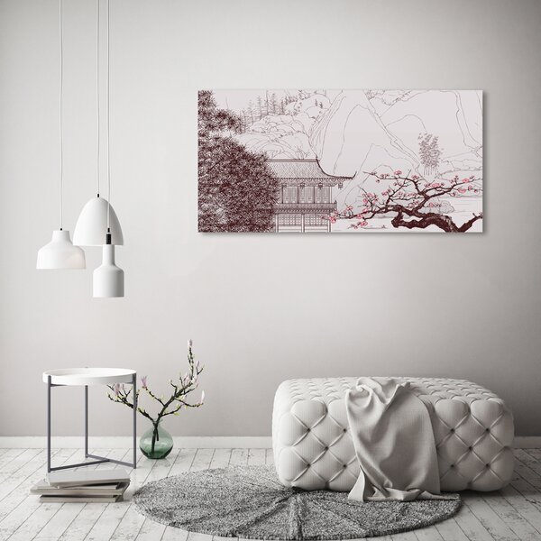 Tablou pe pânză canvas peisaj chinezesc