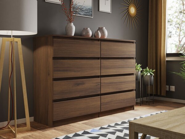 Comodă Comfivo Structor III, Nuc, PAL laminat, 100x138x40cm, 61 kg