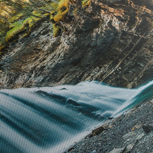 Tablou cu cascada de pădure (90x60 cm)