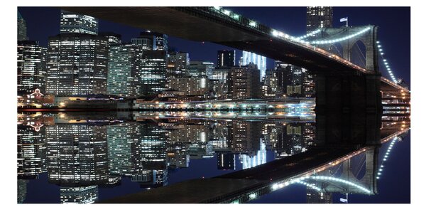 Tablou din Sticlă Podul Brooklyn
