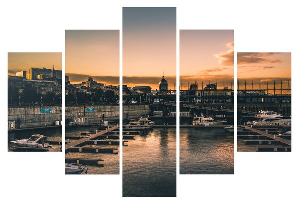 Tablou - orașul port (150x105 cm)