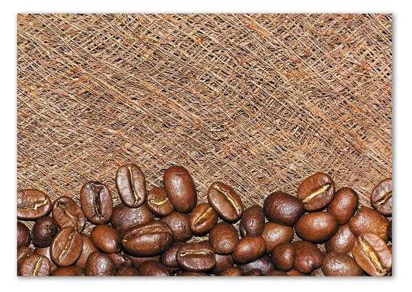 Tablou din Sticlă Boabe de cafea