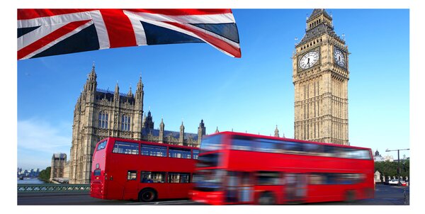 Imagine de sticlă Bus din Londra