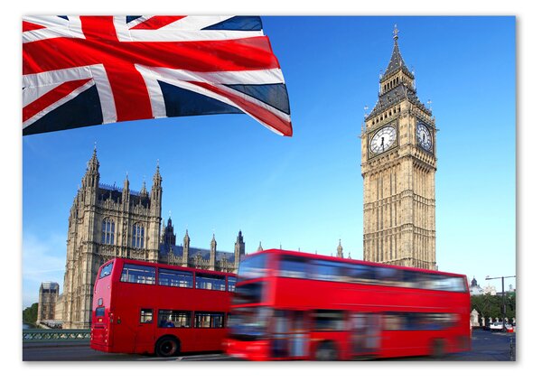 Imagine de sticlă Bus din Londra