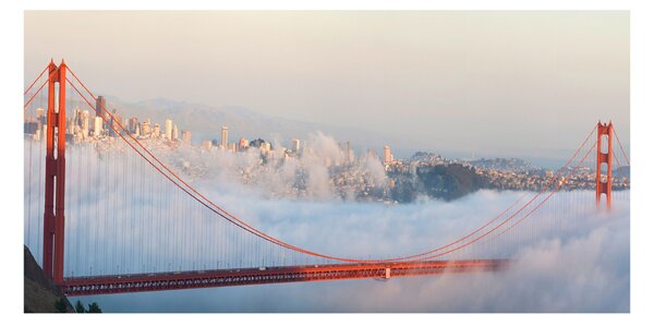Tablou sticlă Podul din San Francisco