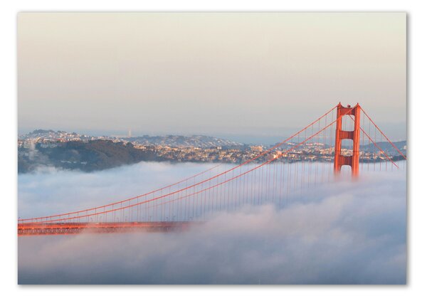 Tablou sticlă Podul din San Francisco