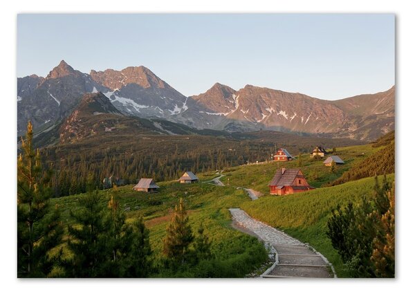 Imagine de sticlă Glade în Munții Tatra