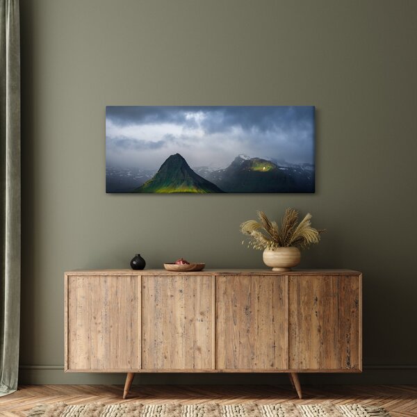Tablou cu munți (120x50 cm)