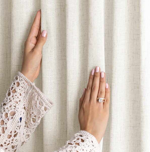 Draperie fildeș 140x270 cm Velari – Restilo