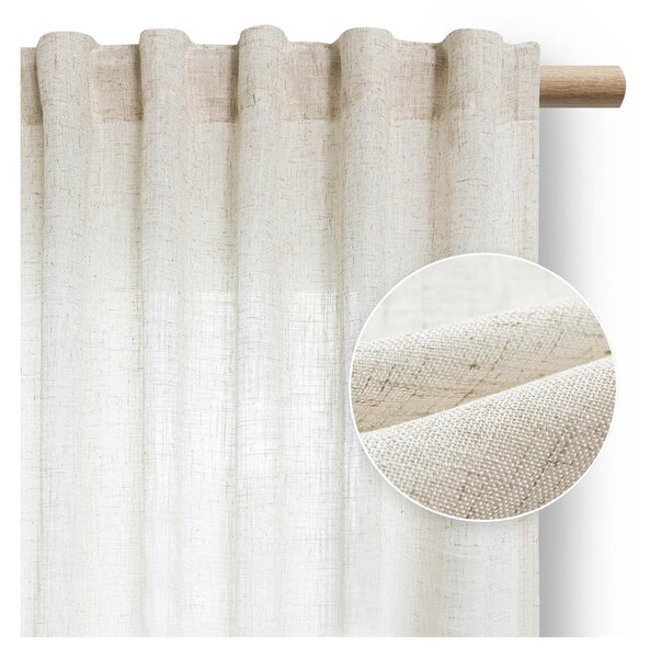 Draperie fildeș 140x270 cm Velari – Restilo
