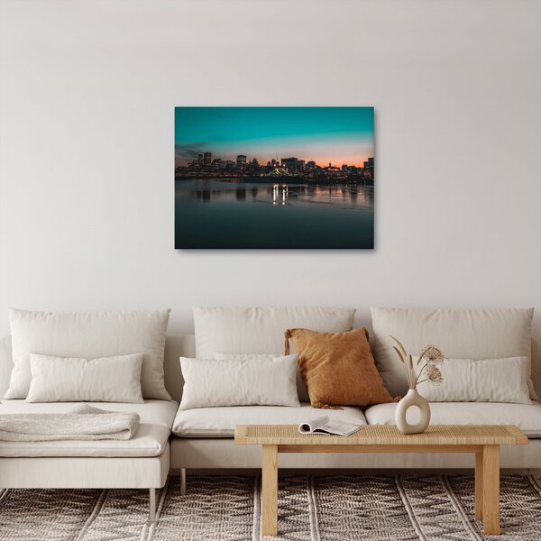 Tablou cu oraș mare (70x50 cm)