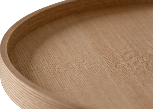 Măsuță de cafea rotundă Tiliana 45 cm - natural