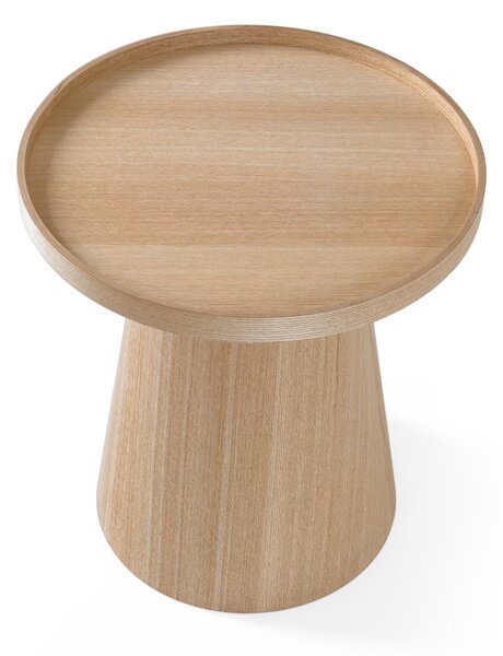 Măsuță de cafea rotundă Tiliana 45 cm - natural